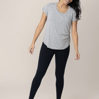 Everyday Maternity & Nursing T-shirt | Grey Heather