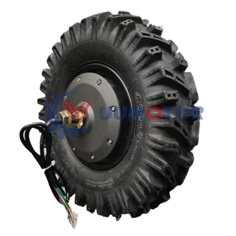 120n.m 17 inch 1000w servo hub motor with encoder
