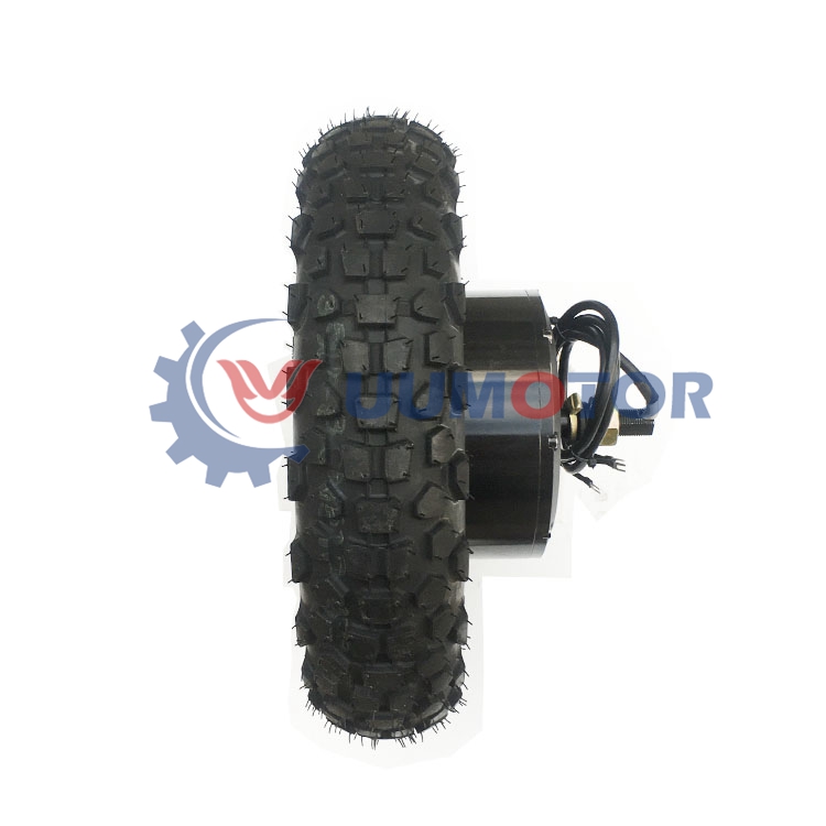 15 inch high torque slow speed gearless hub motor with encoder