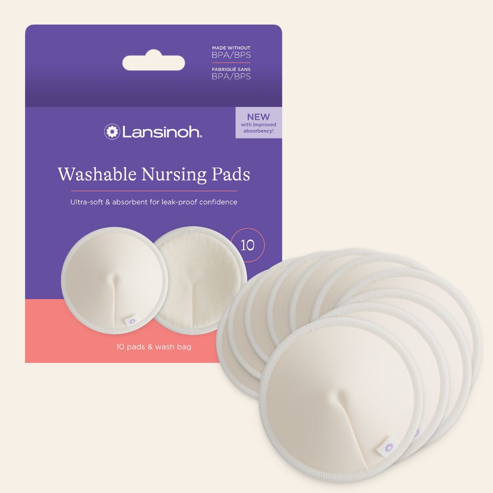 Washable Nursing Pads, 10 Count