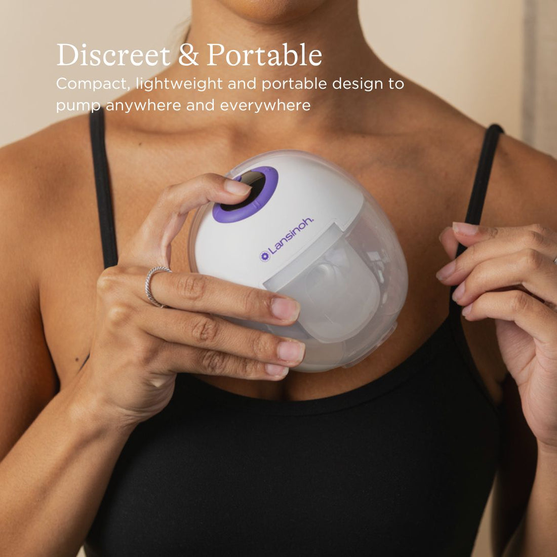 DiscreetDuo™ Wearable Pump + Kindred Bravely for Lansinoh Wearable Pumping Bra Bundle