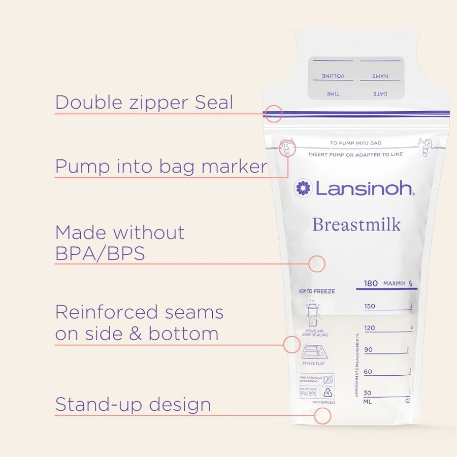 Breastmilk Storage Bags - 6oz