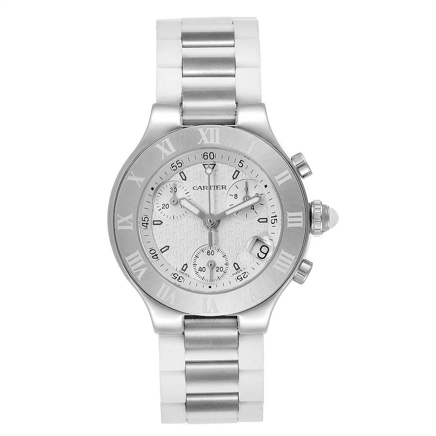 Photo of a Cartier Chronoscaph watch