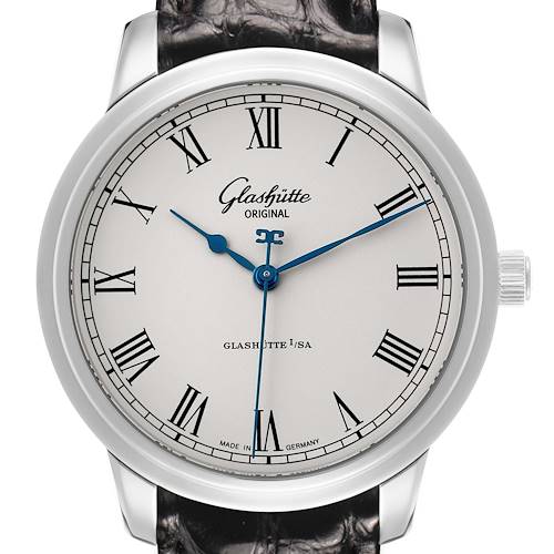 Photo of Glashutte Original Senator Steel Mens Watch 1-39-59-01-02-04 Papers