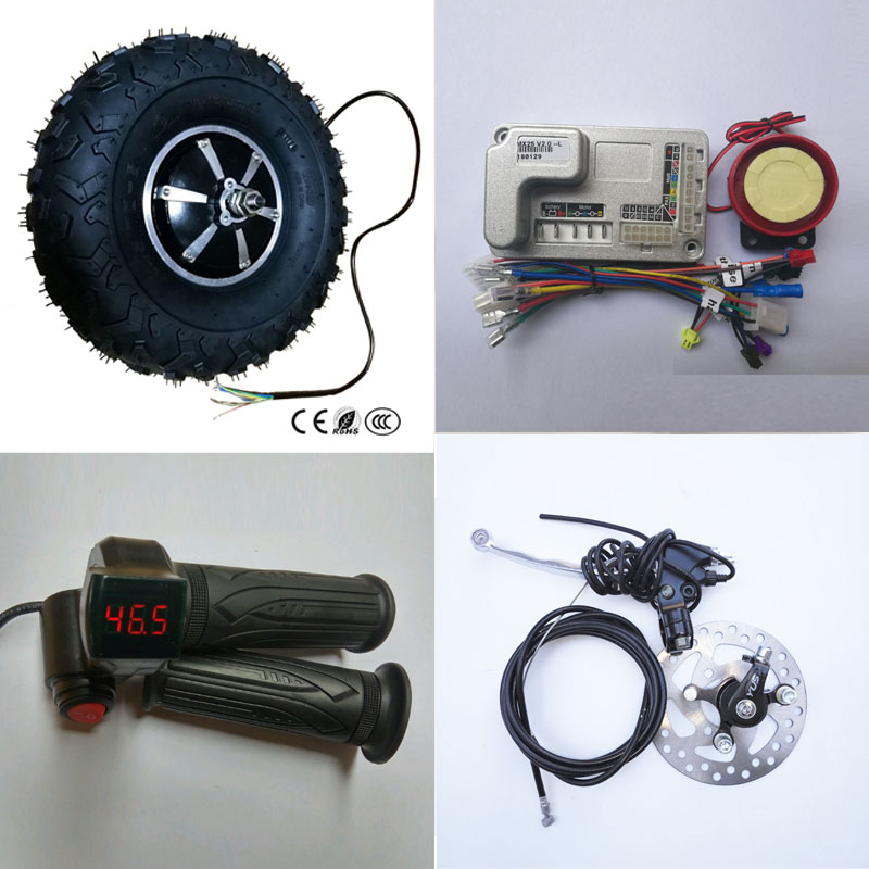 36v/48v 14.5 inch 500w electric hand truck conversion kit
