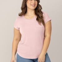 Everyday Maternity & Nursing T-shirt | Dusty Pink