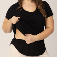 Everyday Maternity & Nursing T-shirt | Black