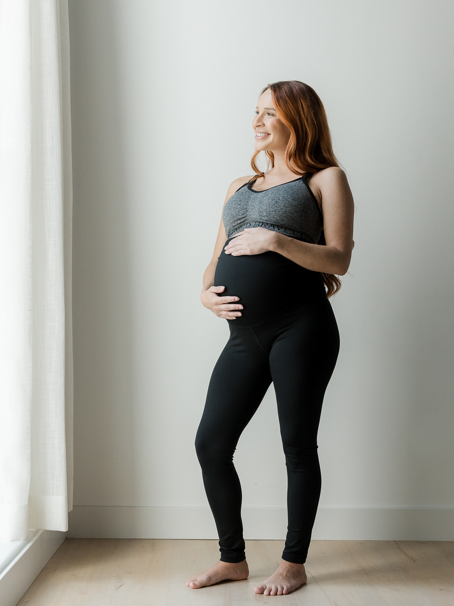 Louisa Maternity & Postpartum Legging | Black