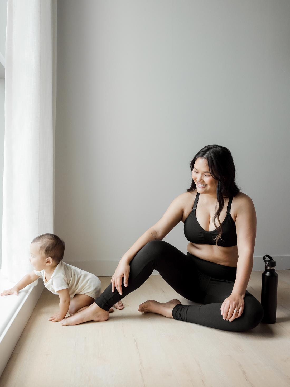 Louisa Maternity & Postpartum Legging | Black