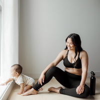 Louisa Maternity & Postpartum Legging | Black