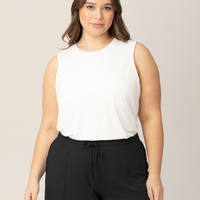 Bamboo Maternity & Postpartum Lounge Short | Black