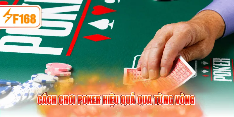 Cách chơi Poker hiệu quả qua từng vòng